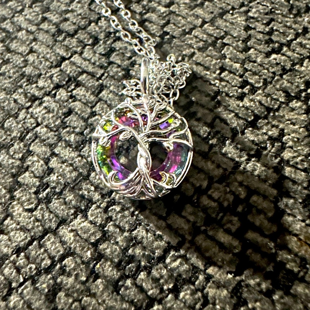Tree of life necklace.